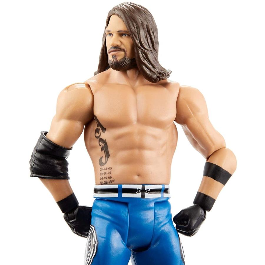 WWE フィギュア アメリカ直輸入 GCB84 WWE AJ Styles Action Figure in 6-inch Scale with Articulationの画像