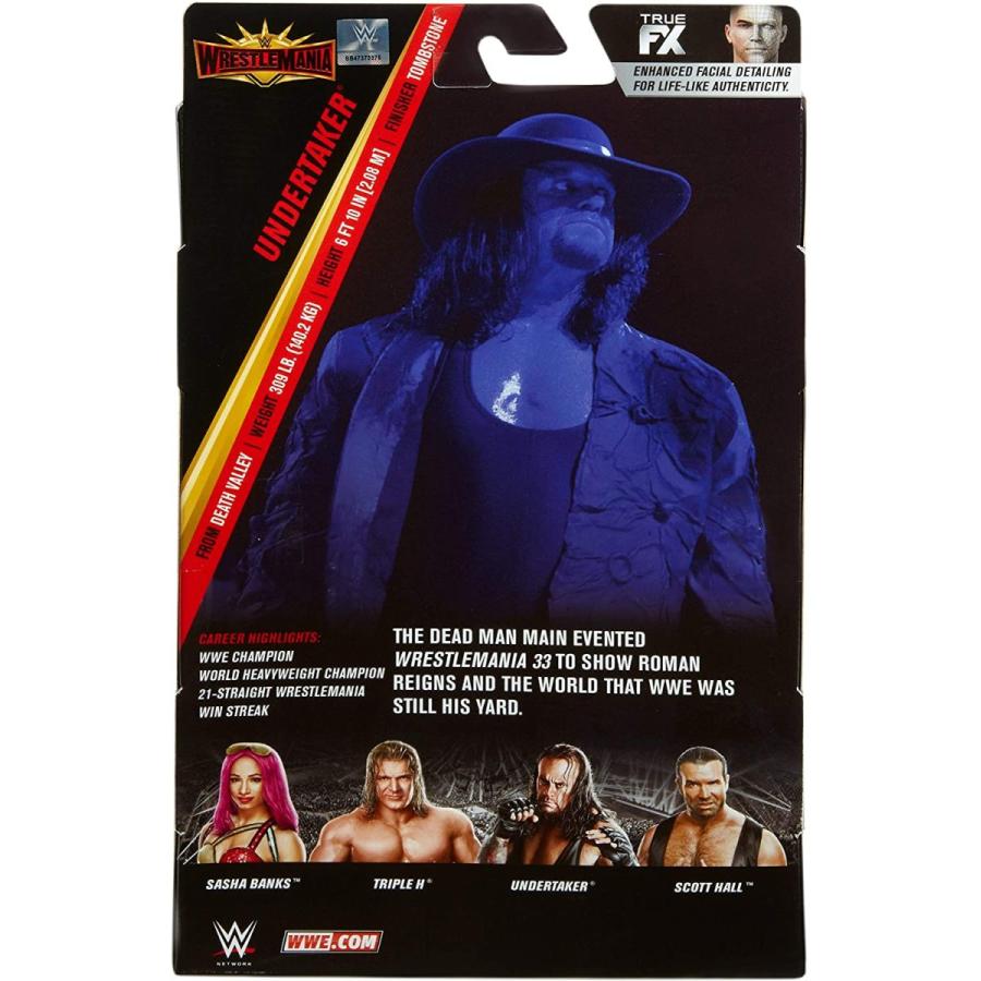 新作通販 WWE フィギュア アメリカ直輸入 GCN15 WWE WrestleMania Undertaker Elite Collection Action Figure