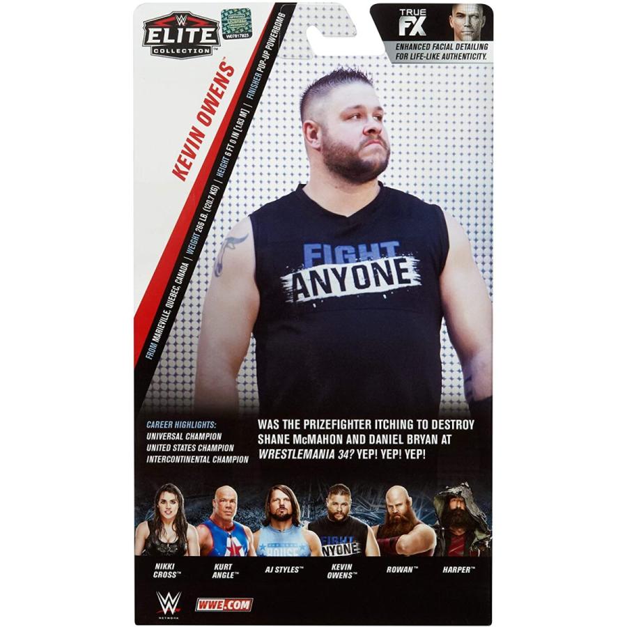 WWE フィギュア アメリカ直輸入 GCL34 WWE Kevin Owens Elite Collection Action Figure｜maniacs-shop｜05