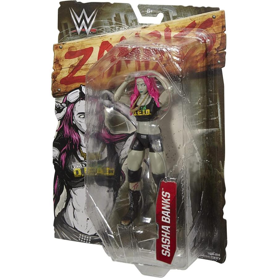 WWE フィギュア アメリカ直輸入 DXG71 WWE ZOMBIES SASHA BANKS ACTION FIGURE