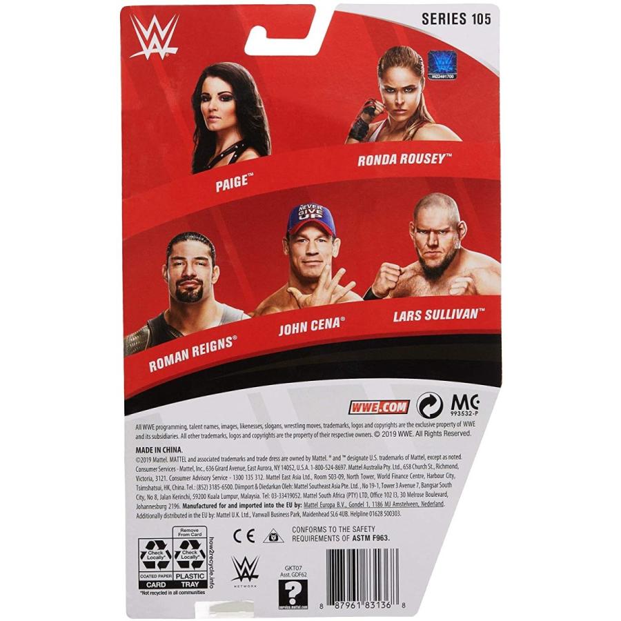 WWE フィギュア アメリカ直輸入 GKT07 WWE Mattel Roman Reigns Basic Series #105 Action Figure in 6-i_4