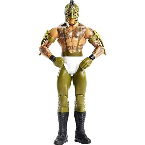 WWE フィギュア アメリカ直輸入 HDD04 WWE Basic Rey Mysterio Action Figure， Posable 6-inch Collectib
