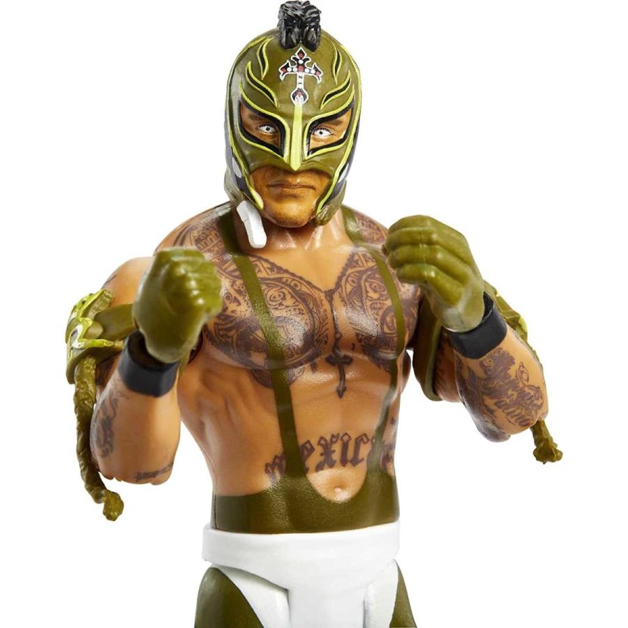 WWE フィギュア アメリカ直輸入 HDD04 WWE Basic Rey Mysterio Action Figure， Posable 6-inch Collectib_1