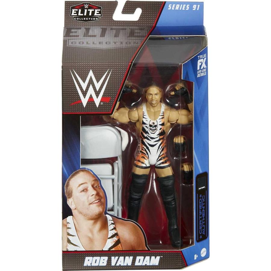 WWE フィギュア アメリカ直輸入 HDF09 Mattel Rob Van Dam Elite