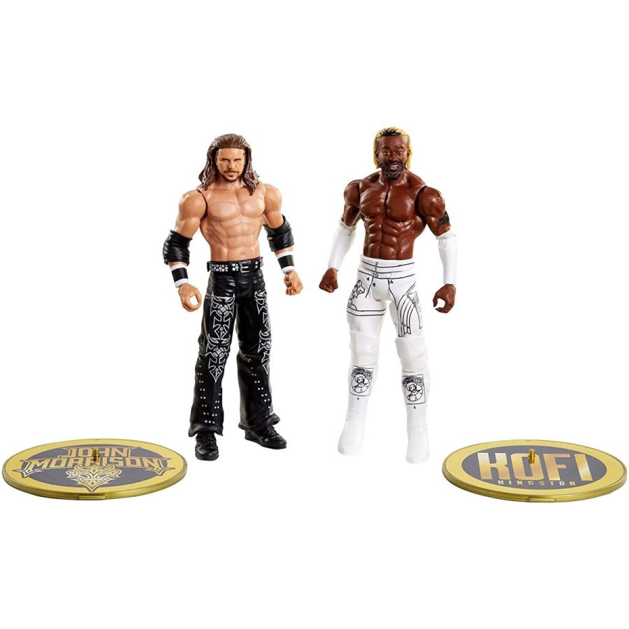 WWE フィギュア アメリカ直輸入 GVJ22 WWE John Morrison vs Kofi Kingston Championship Showdown 2-Pacの画像