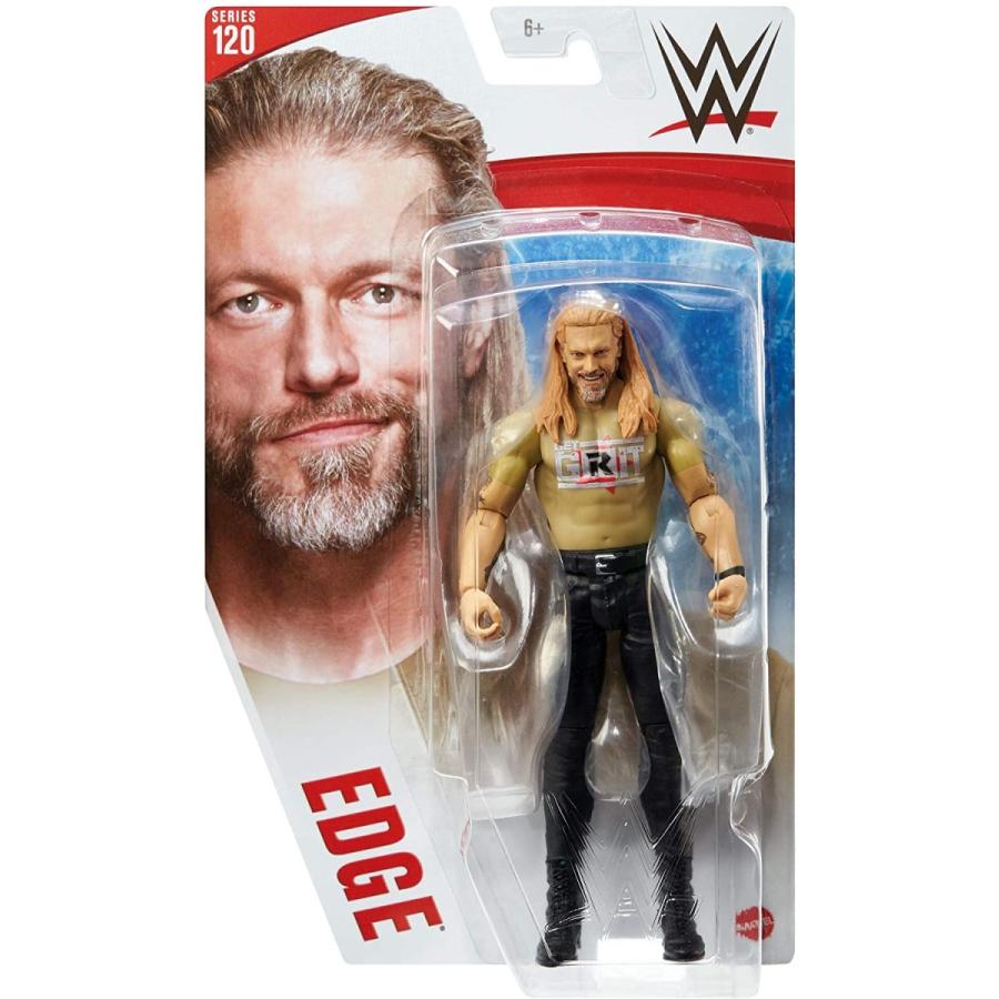 WWE フィギュア アメリカ直輸入 GTG35 WWE Edge Action Figure Series 120 Action Figure Posable 6 in Cの画像