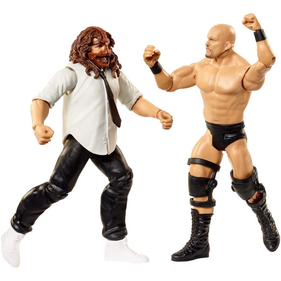 WWE フィギュア アメリカ直輸入 GVJ23 ?WWE MATTEL Stone Cold Steve Austin vs Mankind Championship_3