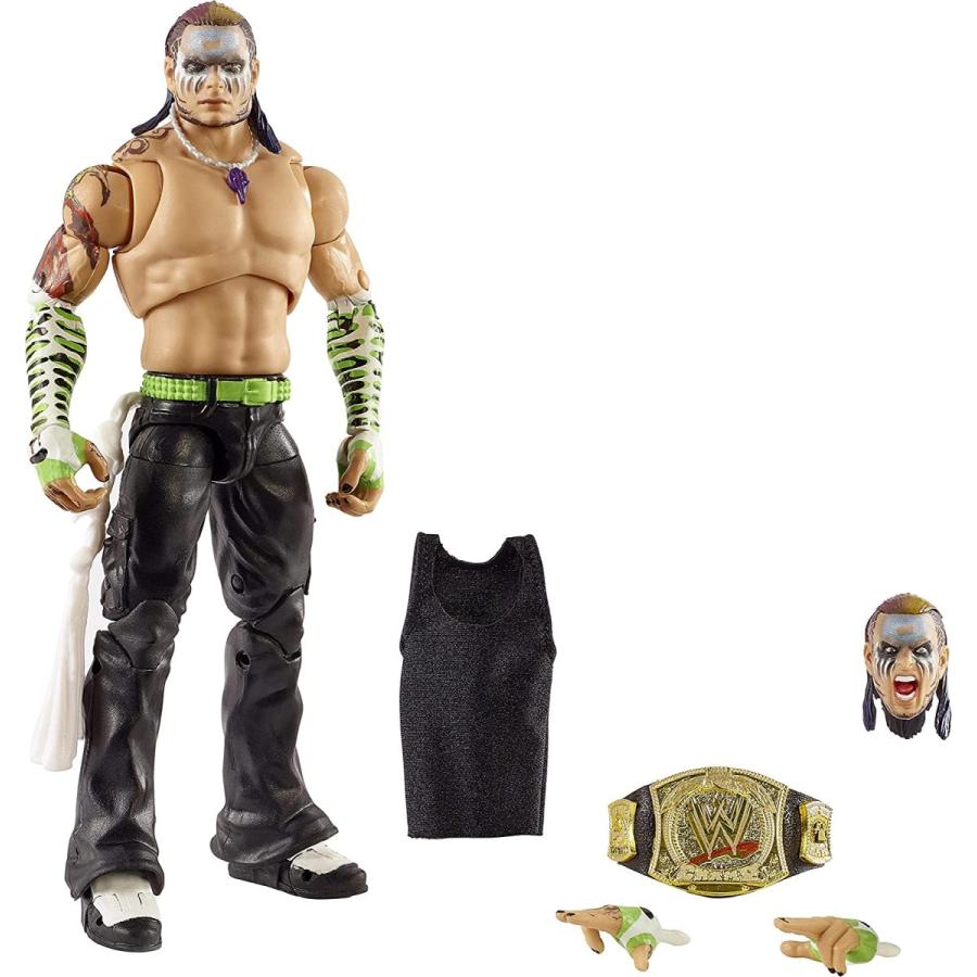 WWE フィギュア アメリカ直輸入 HCH14 WWE Fan TakeOver Ultimate Edition Jeff Hardy Action Figure, 6-