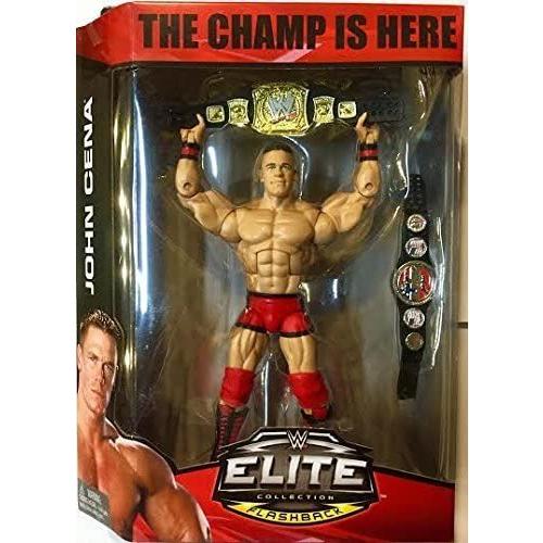 新製品の販売 WWE フィギュア アメリカ直輸入 LYSB017WRQOSU-TOYS WWE Elite Flashback John Cena The Champ Is Here