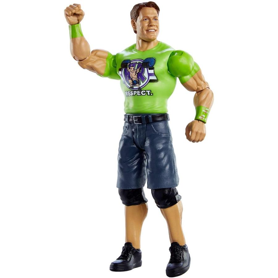 WWE フィギュア アメリカ直輸入 GLB00 WWE John CenaBasic Series #110 Action Figure in 6-inch Scale w｜maniacs-shop｜03