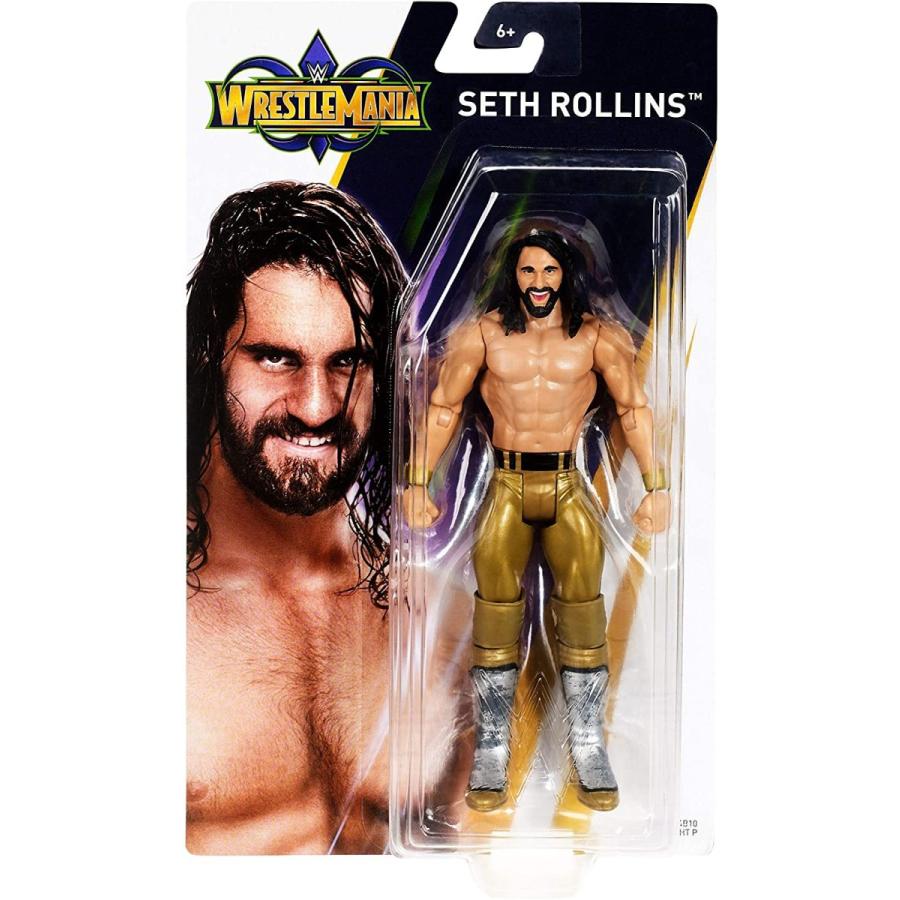 WWE フィギュア アメリカ直輸入 FMH58 WWE Wrestlemania Seth Rollins Action Figureの画像