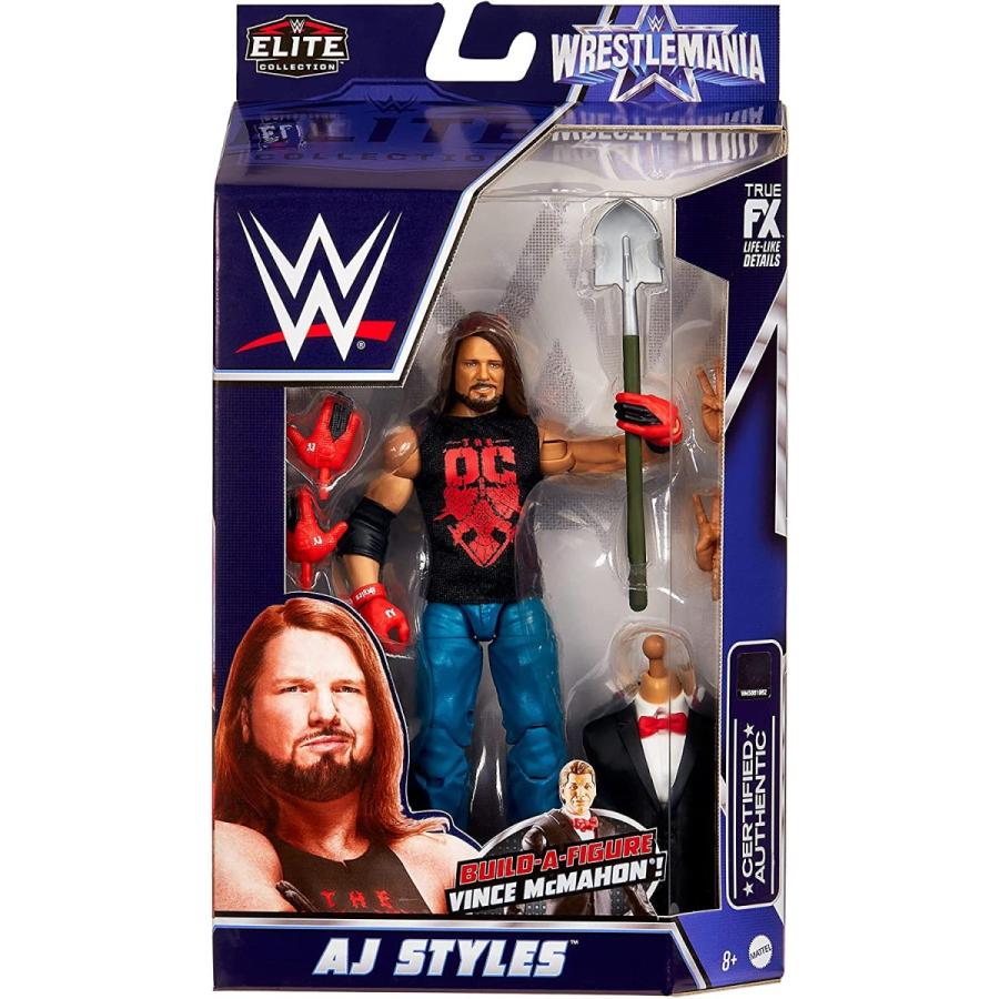 WWE フィギュア アメリカ直輸入 HDD83 Mattel ?AJ Styles WrestleMania