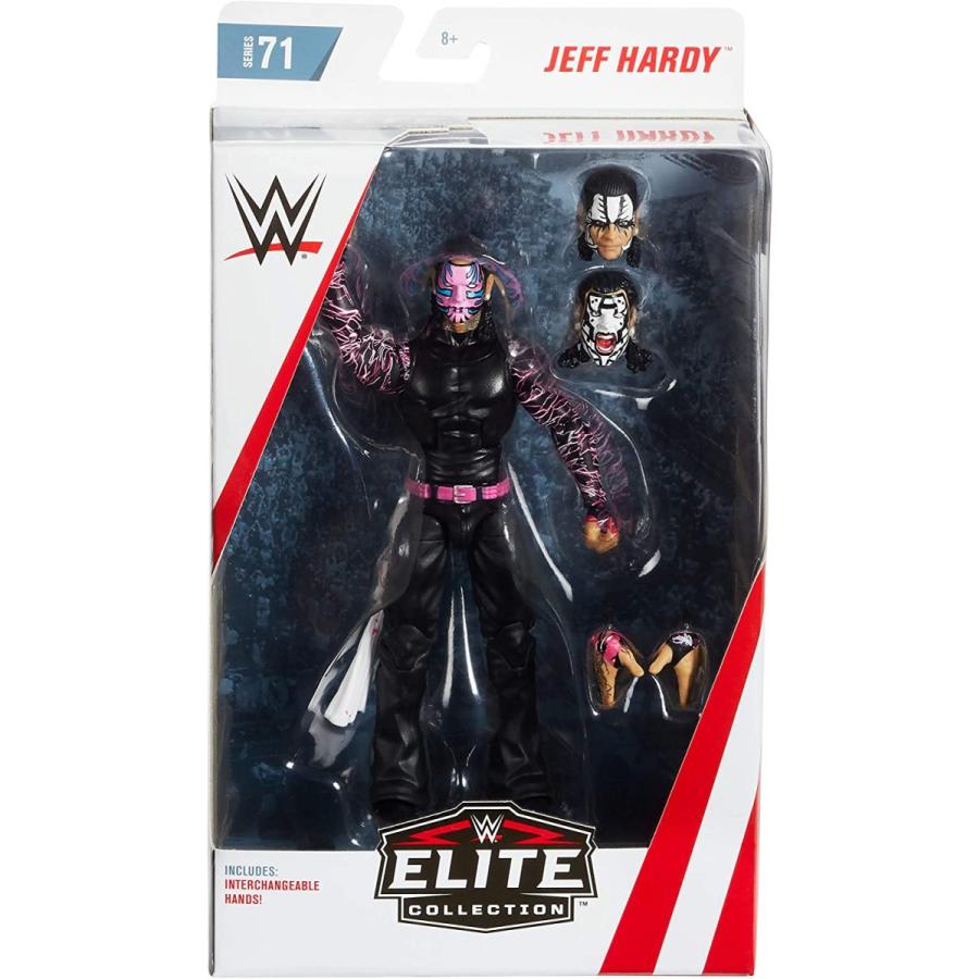 全国配送無料 WWE フィギュア アメリカ直輸入 GCL62 WWE MATTEL Jeff Hardy Elite Collection Deluxe Action Figure wi