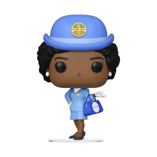 ファンコ FUNKO フィギュア 57893 Funko POP Pop! Ad Icons: Pan Am - Stewardess with Blue Bag， Multicolo