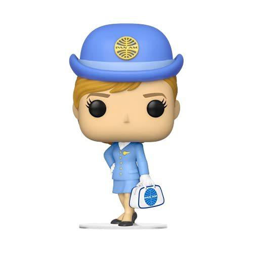 ファンコ FUNKO フィギュア 56816 Funko POP Pop! Ad Icons: Pan Am - Stewardess with White Bag， Multicol