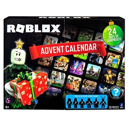 ロブロックス Roblox フィギュア ROB0528 Roblox Holiday Advent Calendar for Kids， 24 Day Gift Playset