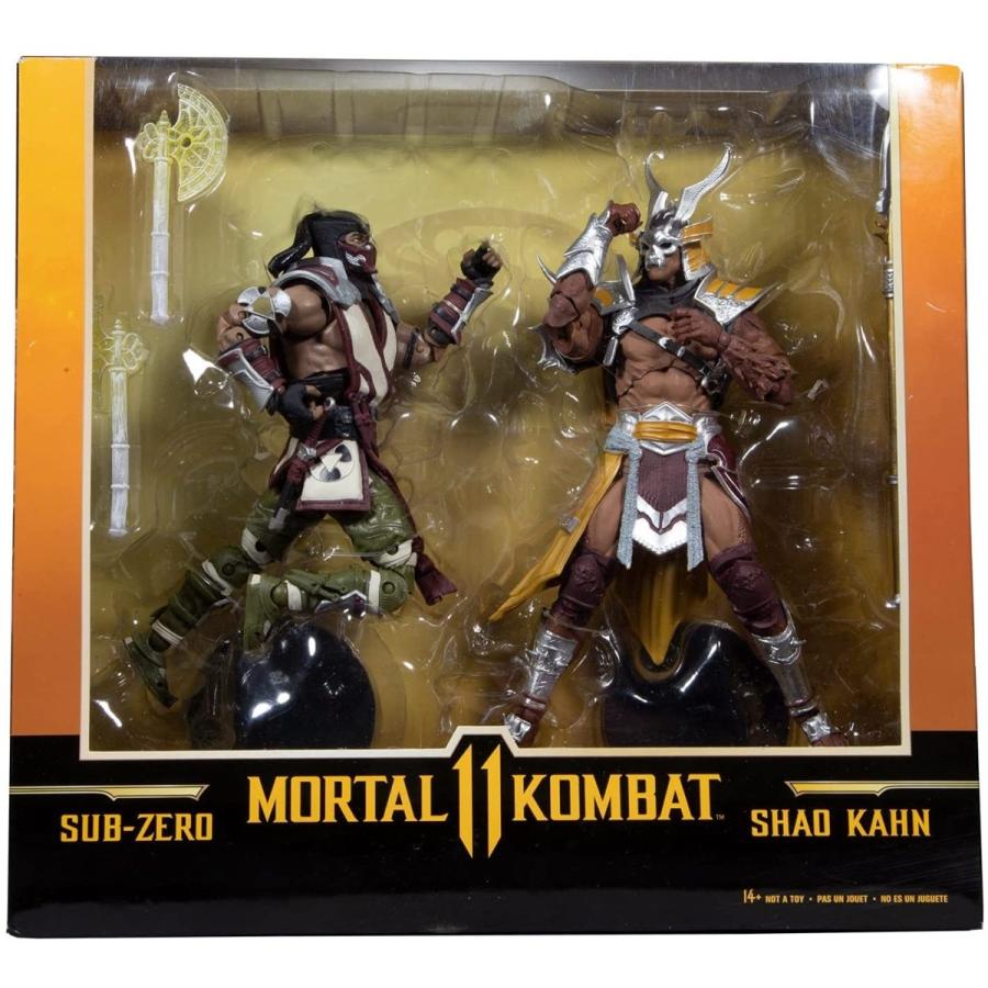 モータルコンバット Mortal Kombat フィギュア 11054 Sub Zero vs. Shao Khan Mortal Kombat 11 McFarl｜maniacs-shop｜11