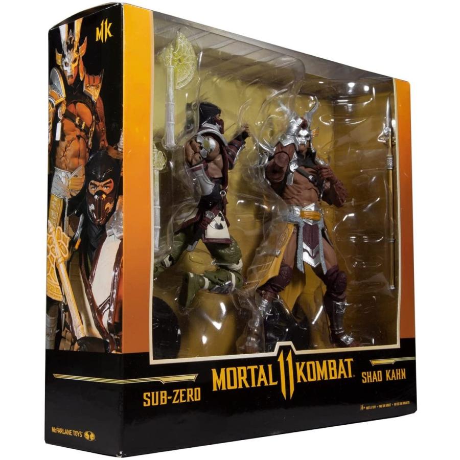 モータルコンバット Mortal Kombat フィギュア 11054 Sub Zero vs. Shao Khan Mortal Kombat 11 McFarl｜maniacs-shop｜04