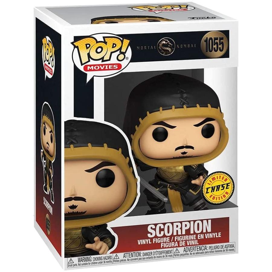 ファンコ FUNKO フィギュア 53851-chase Funko POP! Movies Mortal Kombat Scorpion 3.75" Chase Variant Vi