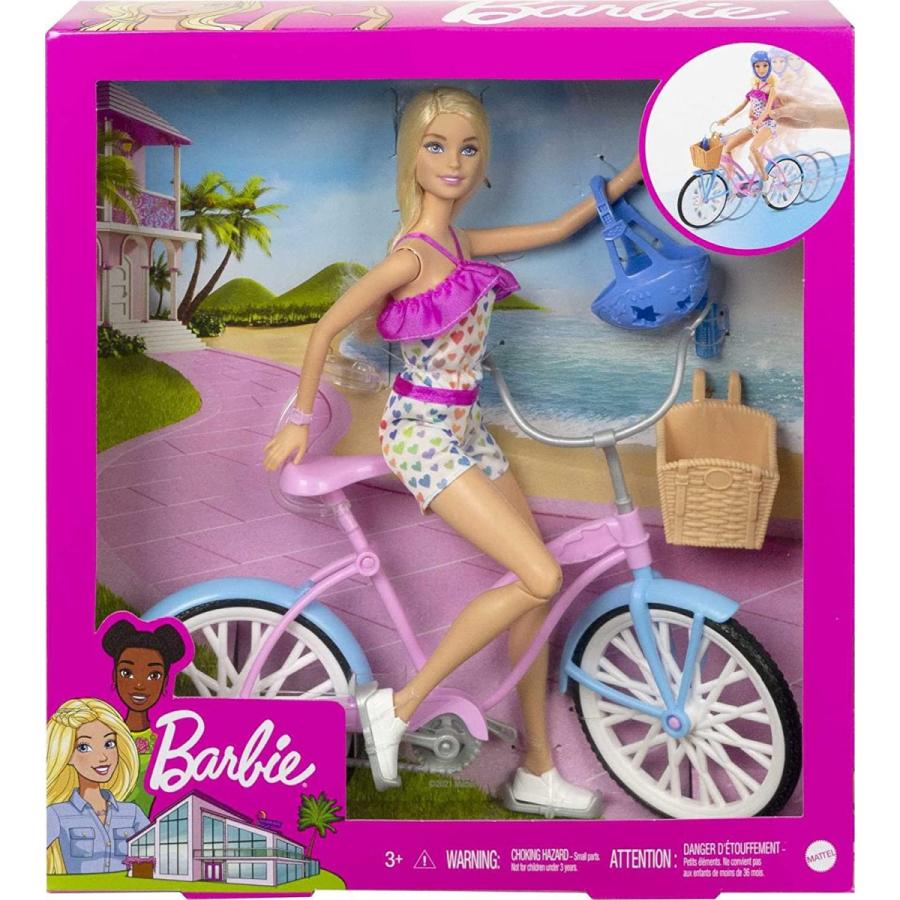 Barbie バービー バービー人形 HBY28 Doll & Bike Set with