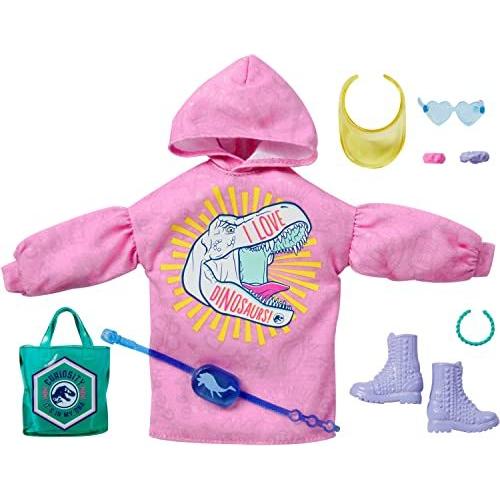 バービー バービー人形 着せ替え GRD62 Barbie Fashion Pack of Doll Clothes Inspired by Jurassic Wo