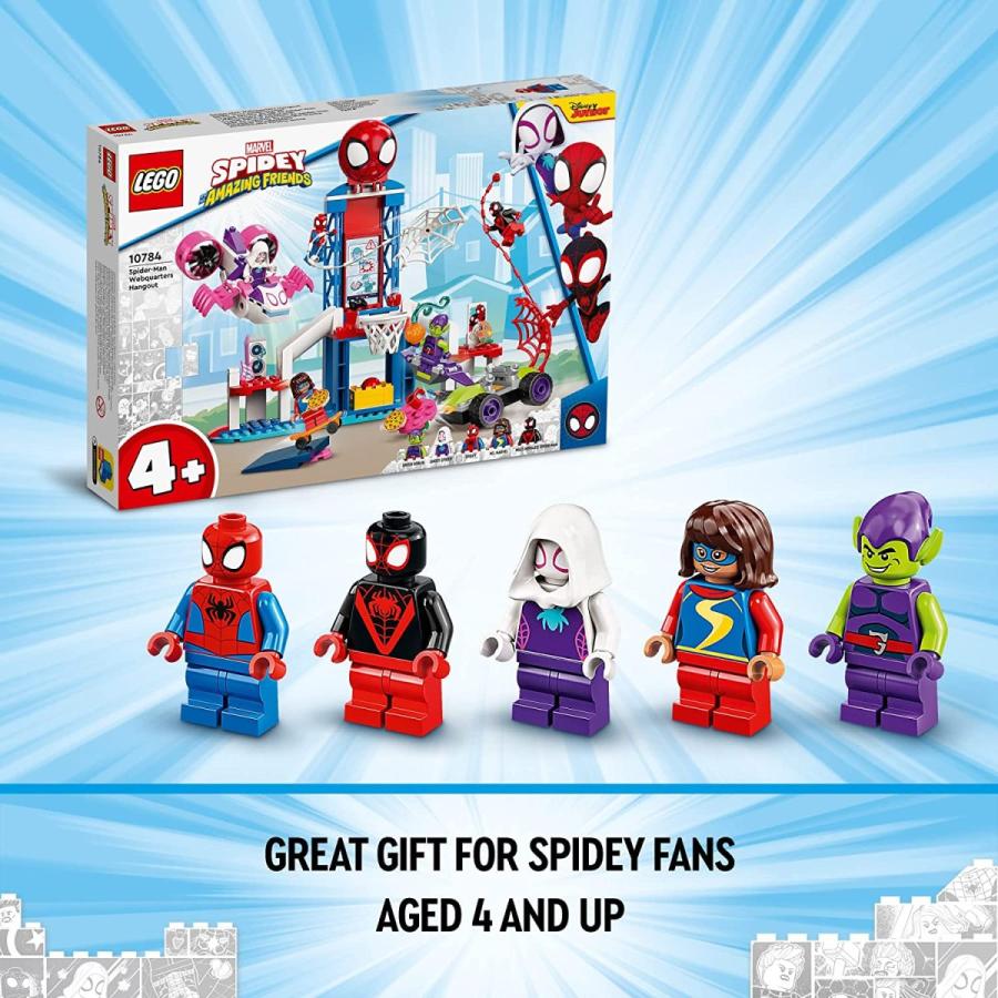 売って買う レゴ 6378900 LEGO Marvel Spider-Man Webquarters Hangout 10784 Building Set - Spidey and His Amazing Friends