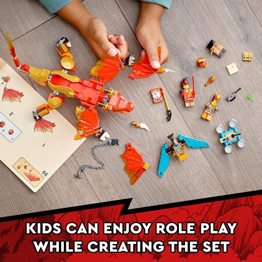 buzz　1225 カイのファイヤー・ドラゴン EVO 71762 | ニンジャゴ |レゴ®ストア公式