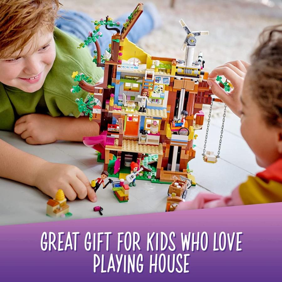 レゴ フレンズ 6379115 LEGO Friends Friendship Tree House 41703 Set with Mia Mini Doll, Nature Eco Care E｜maniacs-shop｜06