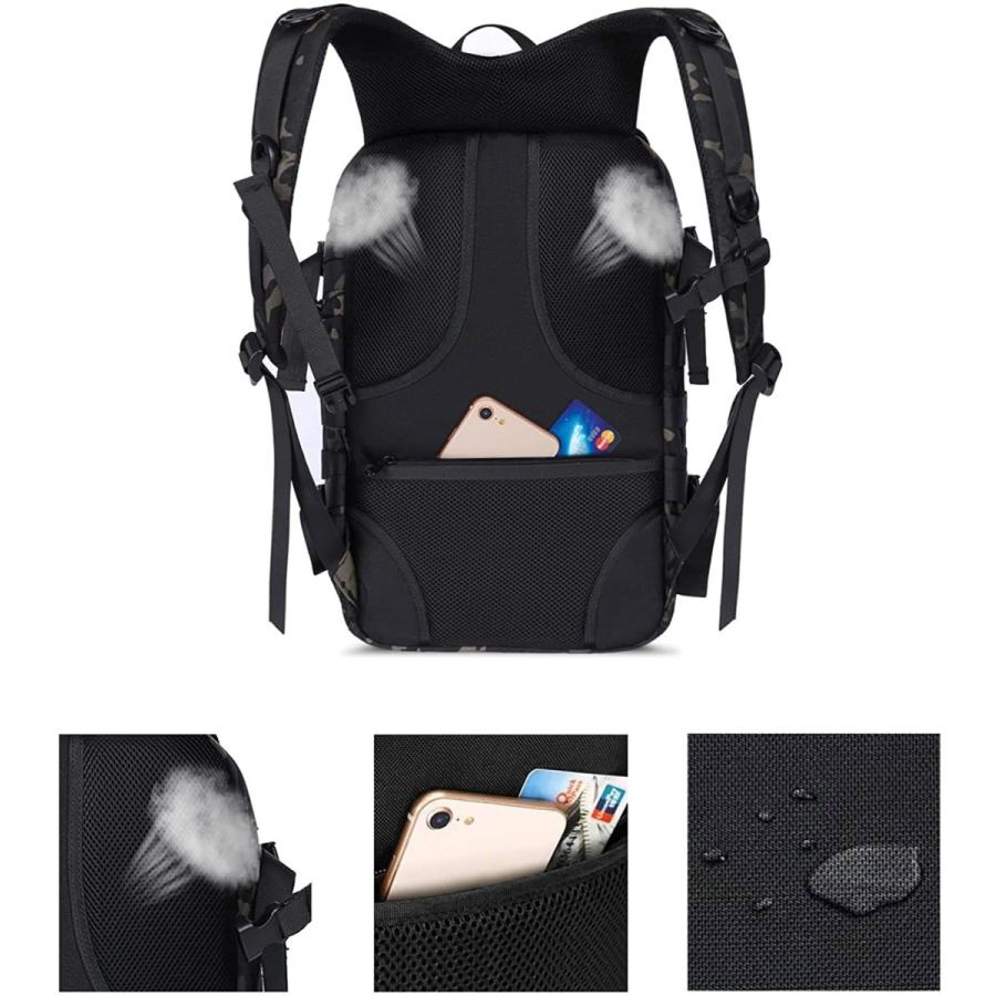 ミリタリーバックパック タクティカルバックパック サバイバルゲーム MOSISO 30L Tacの画像