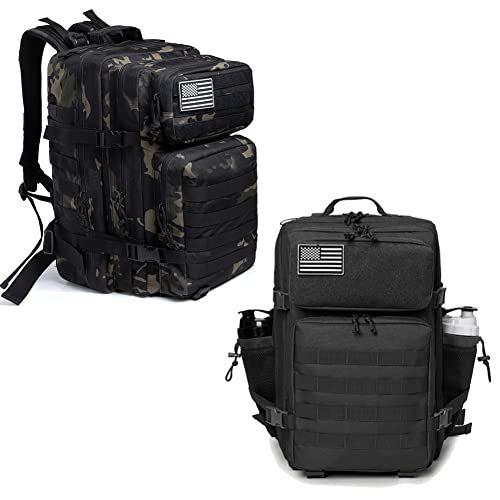 ミリタリーバックパック タクティカルバックパック サバイバルゲーム QT&QY Tactical