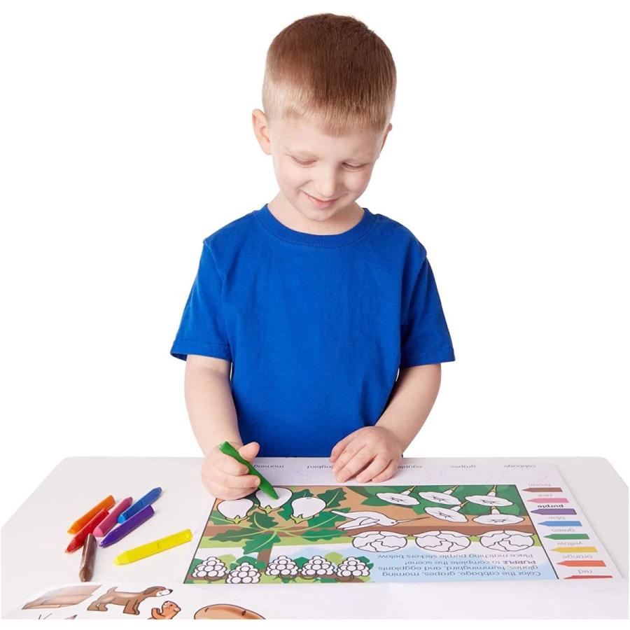 ウトレットストア メリッサ&ダグ おもちゃ 知育玩具 93777 Melissa & Doug Activity Pad Bundle - Alphabet， Colors & Sh