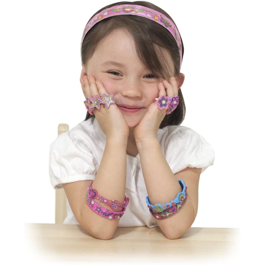 メリッサ&ダグ おもちゃ 知育玩具 8108 Melissa & Doug Design-Your-Own Jewelry-Making Kits - Bangle_1