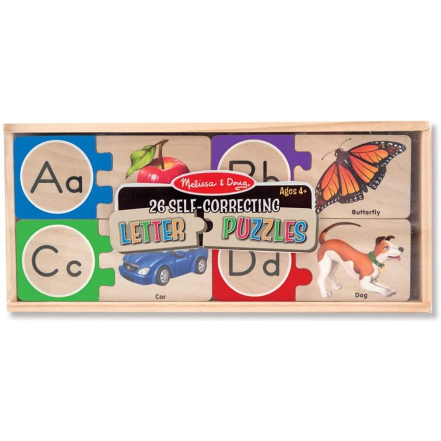 メリッサ&ダグ おもちゃ 知育玩具 MND2542 Melissa & Doug Self-Correcting Wooden Number Puzzles wit_1