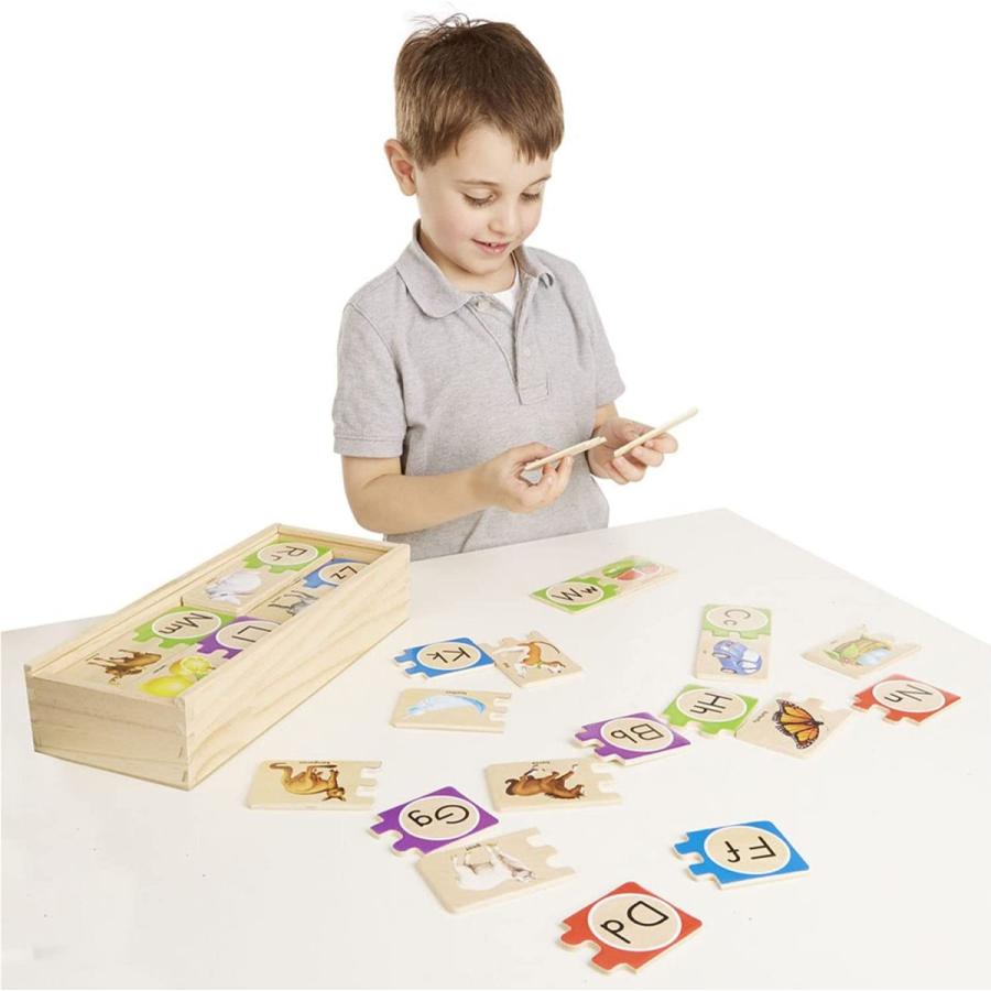 メリッサ&ダグ おもちゃ 知育玩具 MND2542 Melissa & Doug Self-Correcting Wooden Number Puzzles wit_2