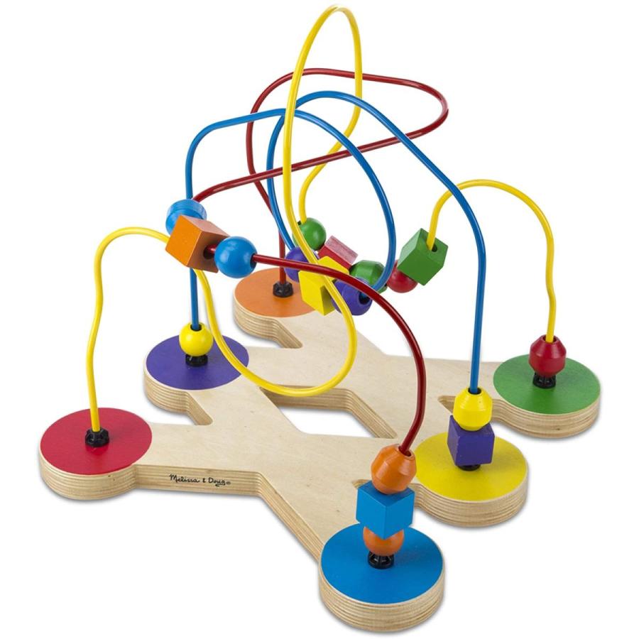 メリッサ&ダグ おもちゃ 知育玩具 96066 Melissa & Doug Classic Bead Maze - Wooden Educational Toy