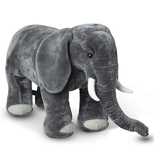 メリッサ\u0026ダグ 手あそび おままごと 2185 Melissa \u0026 Doug Giant Elephant - Lifelike Stuffed Animal おもちゃ-遊具-ゲーム、おもちゃ