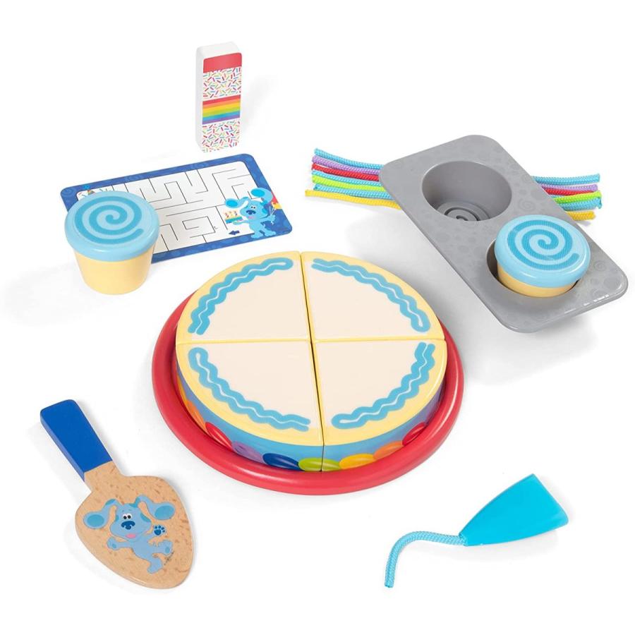 メリッサ&ダグ おもちゃ おままごと 33018 Melissa & Doug Blue's Clues & You! Wooden Birthday Part