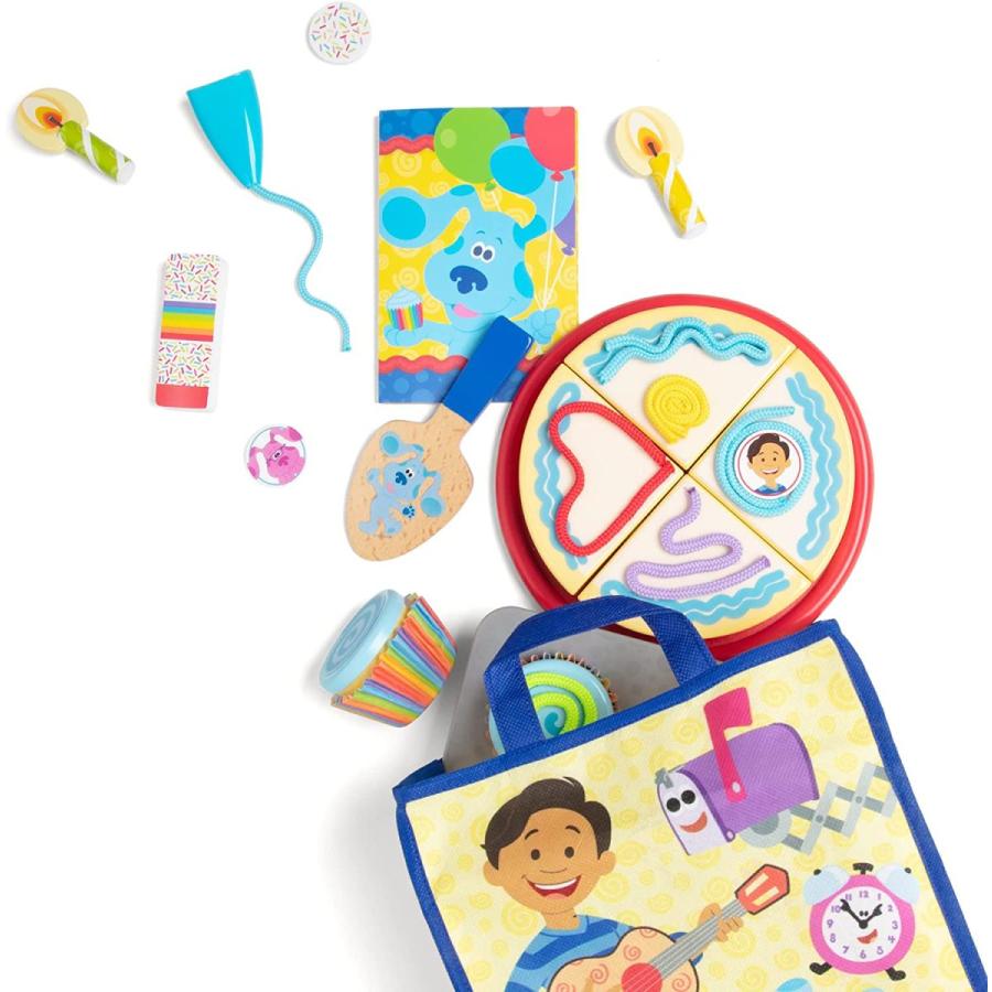 メリッサ&ダグ おもちゃ おままごと 33018 Melissa & Doug Blue's Clues & You! Wooden Birthday Part