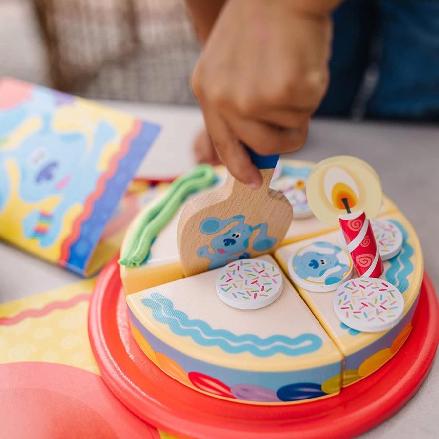 メリッサ&ダグ おもちゃ おままごと 33018 Melissa & Doug Blue's Clues & You! Wooden Birthday Part