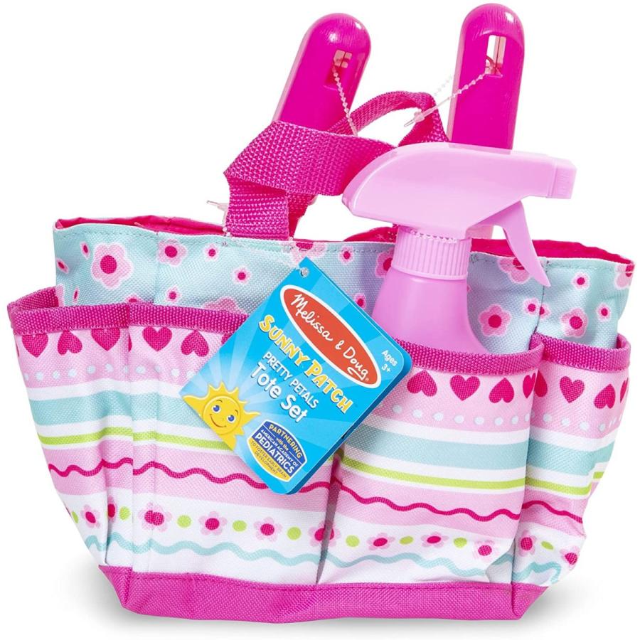 メリッサ&ダグ おもちゃ おままごと 6702 Melissa & Doug Sunny Patch Pretty Petals Gardening Tote_3
