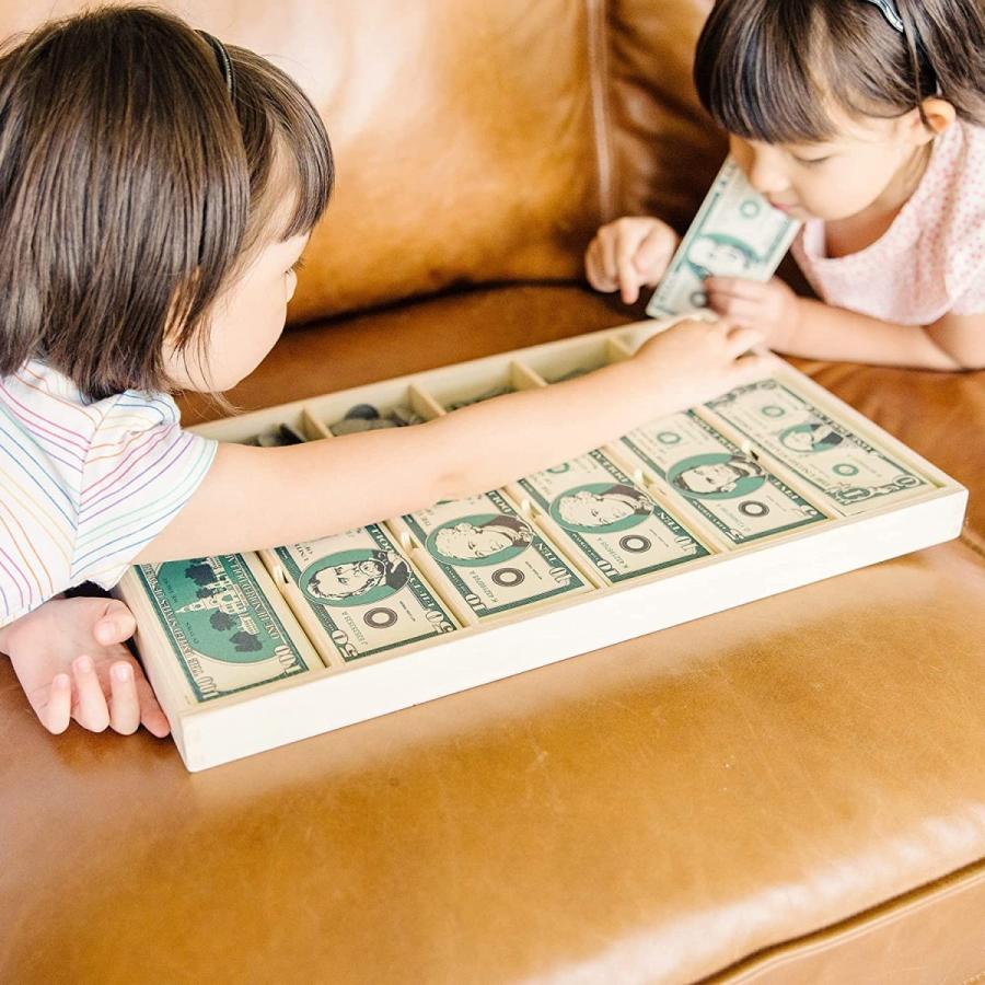 メリッサ&ダグ おもちゃ 知育玩具 1273 Melissa & Doug Play Money Set - Educational Toy with Paper_6