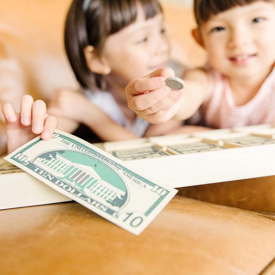 メリッサ&ダグ おもちゃ 知育玩具 1273 Melissa & Doug Play Money Set - Educational Toy with Paper_8