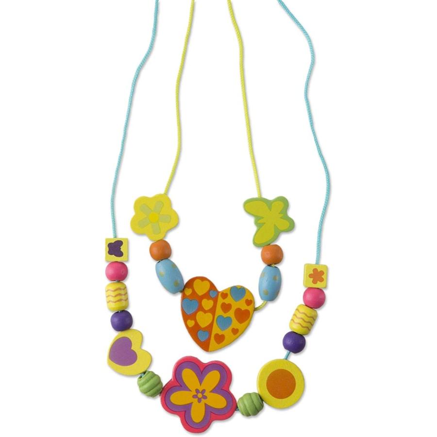 メリッサ&ダグ おもちゃ 知育玩具 4169 Melissa & Doug Created by Me! Bead Bouquet， Deluxe Wooden J