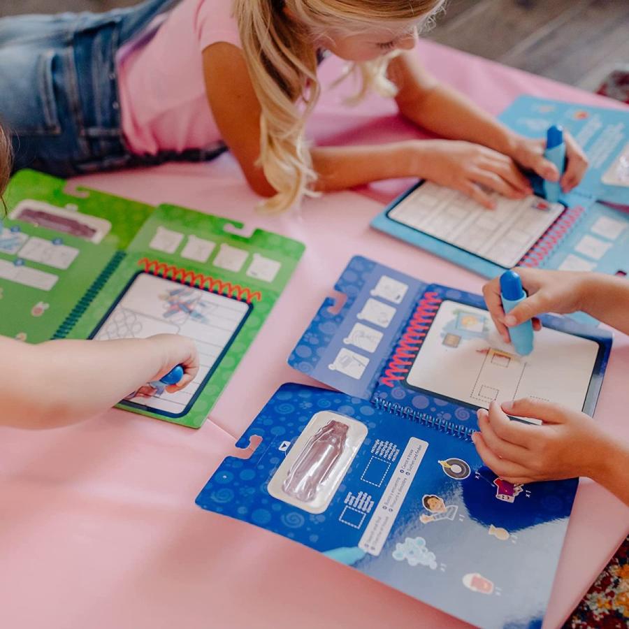 メリッサ&ダグ おもちゃ 知育玩具 33039 Melissa & Doug Blue’s Clues & You! Water Wow! 3-Pack ?