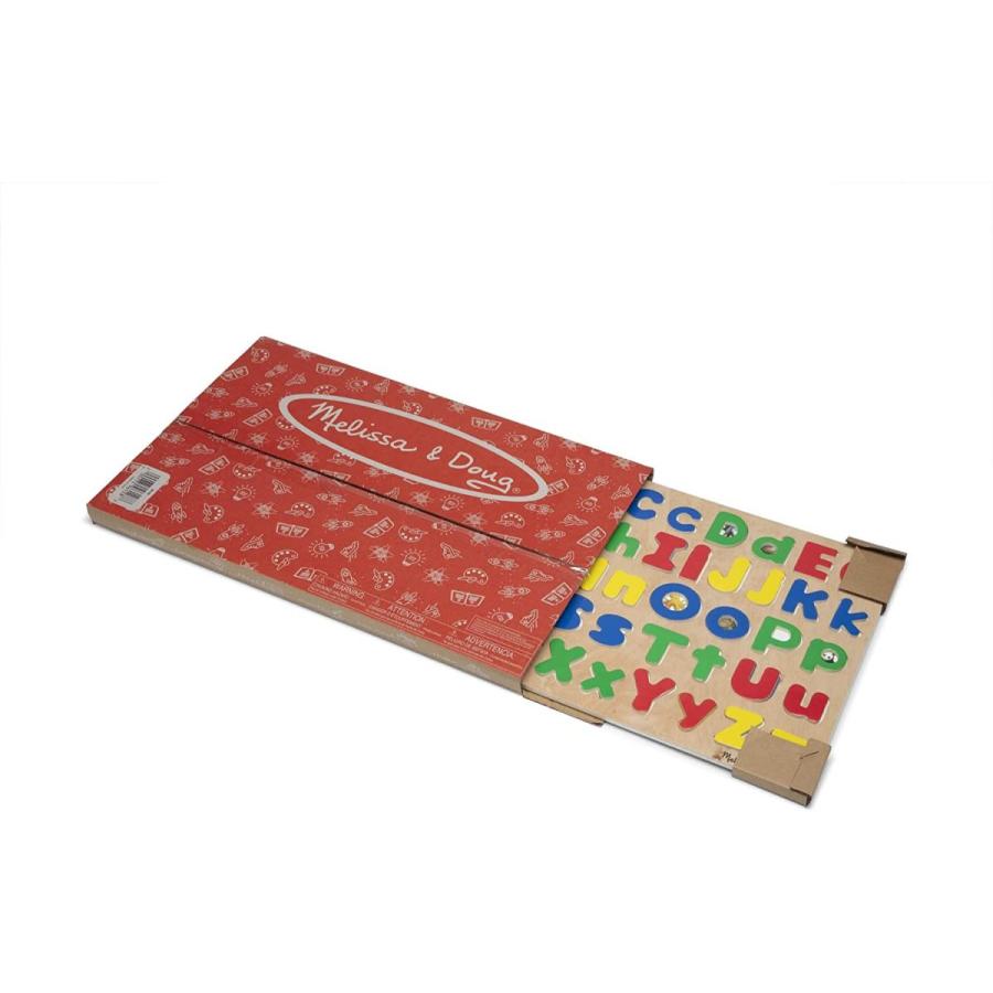 メリッサ&ダグ おもちゃ 知育玩具 96128 Melissa & Doug Upper & Lower Case Alphabet Letters Wooden