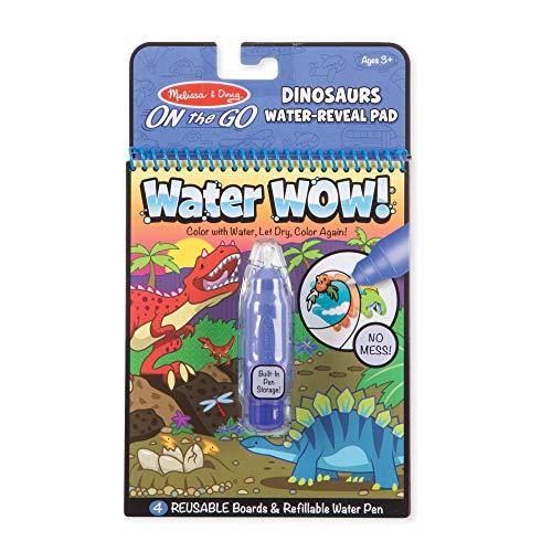 メリッサ&ダグ おもちゃ 知育玩具 19315 Melissa & Doug Water Wow! Dinosaur | Water Reveal Travel B
