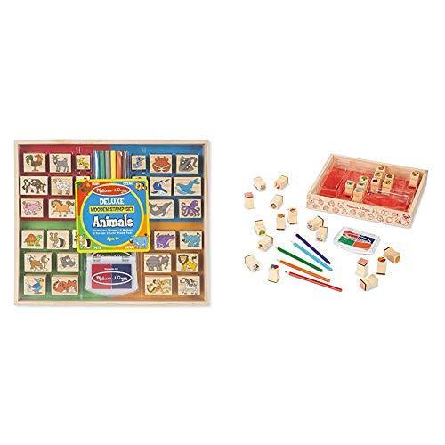 【アウトレット☆送料無料】 メリッサ&ダグ おもちゃ 知育玩具 Melissa & Doug Deluxe Wooden Stamp Set, Animal Stamps (Best for 知育玩具 【アウトレット☆送料無料】 メリッサ&ダグ おもちゃ 知育玩具 Melissa & Doug Deluxe Wooden Stamp Set, Animal Stamps (Best for 知育玩具