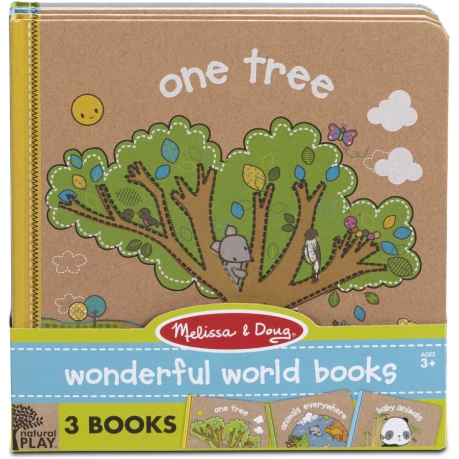メリッサ&ダグ おもちゃ 知育玩具 31245 Melissa & Doug Natural Play Book Bundle