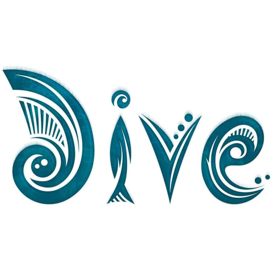 ボードゲーム 英語 アメリカ LUMSDO03 Sit Down! Dive Board Game - Unique Transparent Ocean Cards, Puの画像