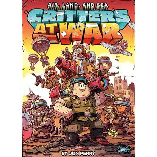 ボードゲーム 英語 アメリカ AW11CWAWG Arcane Wonders Air, Land \u0026 Sea: Critters at War , Orange